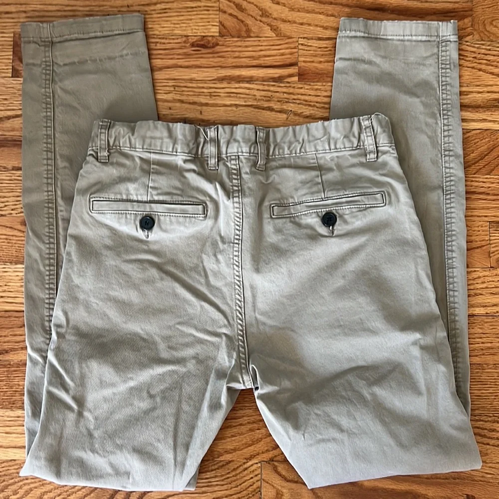 H&M Logg Light Tan 5 Pocket Skinny Fit Pants/Jeans